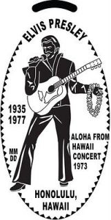 2011 HAWAIIS STATUES   ELVIS Aloha From Hawaii Concert QUARTER **ONLY 