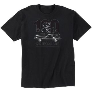 Chevrolet 100th Anniversary C2 Sting Ray Black T Shirt