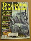 Decorating&Craft Ideas Magazine,April 1983,Dying Furniture,Quilt 