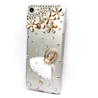   Girls Clear Hard Back Case Cover Skin For Apple iPod Touch 5 5G 5th