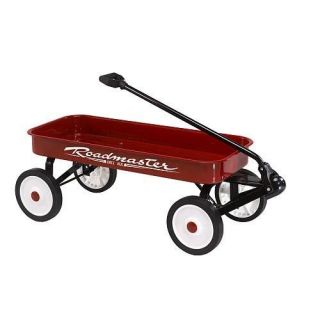   Red Wagon 34 in. Classic Red Steel Kids Childs Toy Wagon NEW R6221T
