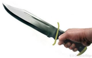 Massive Big Custom Bowie Fixed Blade Survival Hunting Knife w/ Sheath 