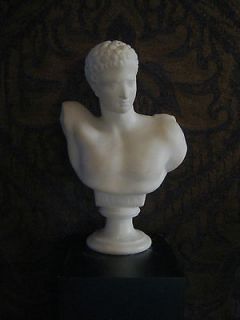 Antique marble statue Classic​al figure Italian​ C.1900