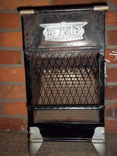 Antique 1900s Ornate REZNOR No. 1 Heater w/ Shut Off Valve   Copper 