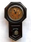   Original 8 day Key Seikosha Regulator Real Antique Wall Clock