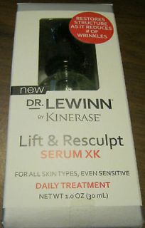 Anti Aging Dr. Lewinn Lift & Resculpt Serum XK 1 oz. New UNOPENED