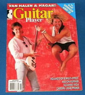 Guitar Player (October 1987)  Van Halen, Albert Lee, Mason Ruffner 