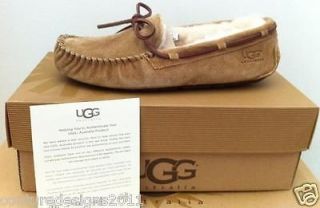 NIB Genuine UGG Australia Dakota moccasin slipper Retail $100.00 US8 