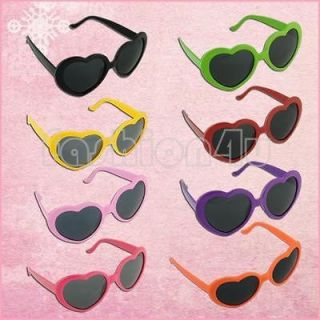   Funny Summer Love Heart Shape Lolita Sunglasses Sun Glasses Gift