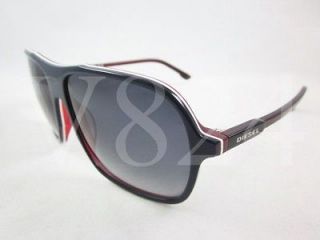 DIESEL Sunglasses DL 0014 Shiny blue / red / white / transparent red 