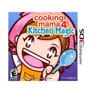 Cooking Mama 4 Kitchen Magic Nintendo 3ds game card