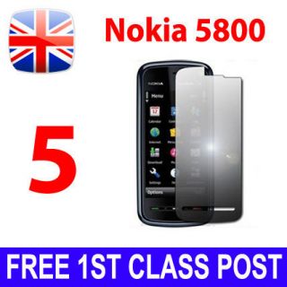   SCREEN PROTECTOR COVER GUARD FILM for NOKIA 5800 5230 EXPRESS MUSIC