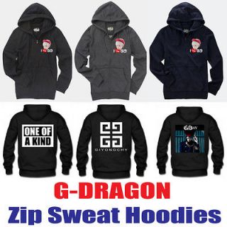 DRAGON one of a kind Sweat Zip Hoodies BIGBANG GD Kpop Brand New 