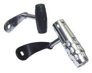 JUMBO T Bar Handle with SILVER Knob for Shimano TLD 20 & TLD 25 Reels