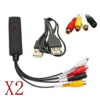 New USB 2.0 VHS to DVD Converter Adapter VIDEO CAPTURE CARD WIN7