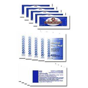 Tattoo Supplies Medical A&D Alcohol Prep Pads Lube Jelly Individual 