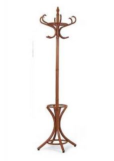 coat and hat wooden rack antique style with umbrella stand new product 
