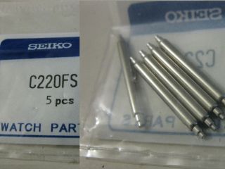 OEM ORIGINAL SEIKO PACK OF 5 THICK PUSH PINS FOR TUNA CAN 7C46 7009 