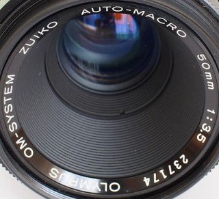 Olympus OM 2 Camera w/ Macro 50mm f/3.5 lens
