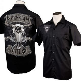 Wornstar Mens Country Western Rock Clothing Apparel Outlaw Shirt