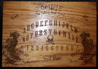   the Talking Dead Board, Dark Gothic Occult Spirit Talking Ouija board