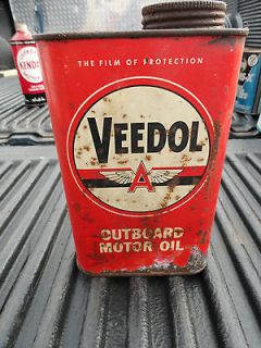 Veedol Flying A Outboard Motor Oil Gas Station Decor