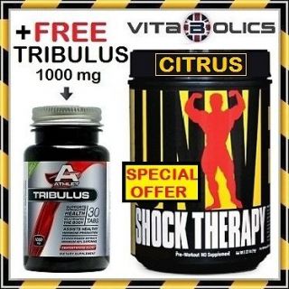 UNIVERSAL SHOCK THERAPY 2.2 LBS 998 GR PRE WORKOUT CITRUS BLAST 