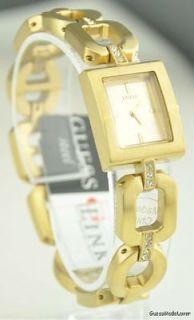 New GuEsS Watch Ladies Steel Gold Old School