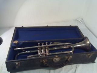 vintage silver trumpet in Vintage (Pre 1980)