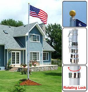 flag pole in Yard, Garden & Outdoor Living