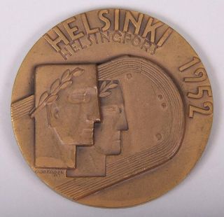 1952 Helsinki Olympic participation medal Authentic 