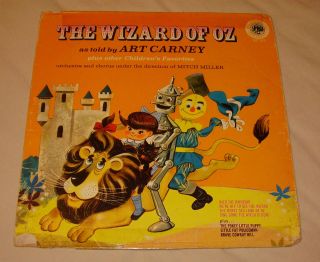   Wizard of Oz as Told by Art Carney Vintage Vinyl Record Music Album LP