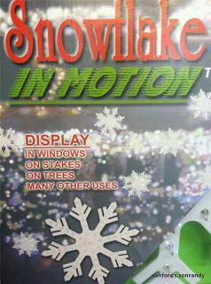   IN MOTION INDOOR OUTDOOR LIGHTED CHRISTMAS YARD DECORATION w/48 LIGHTS