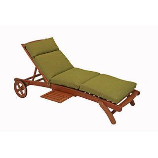 All weather UV resistant Outdoor Chaise Lounge Cushion