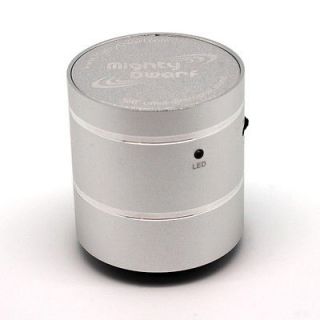 MIGHTY DWARF SILVER Speaker 360 Degree Omni Direction​al (PLUS 1GB 