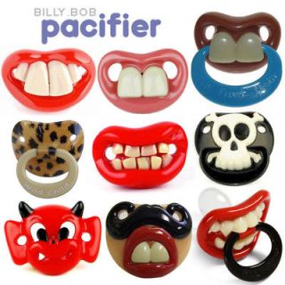 billy bob baby pacifier teeth funny dummy soother lips 15 pacifier 