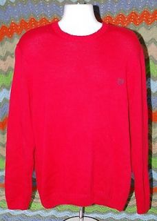 Ralph Lauren Chaps Sweater Coca Cola Red Heavy and Warm XL