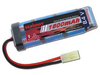 Tenergy 8.4V NiMH 1600mAh Mini Flat (Brick) AIRSOFT Battery Pack