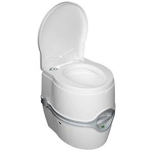   Porta Potti Curve 92360 Battery powered flush w/ Toilet paper holder