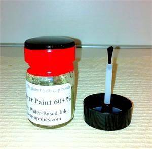 CONDUCTIVE SILVER PAINT over 60% silver LARGE 30 grams