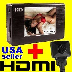 HD Mini DVR LCD Video Recorder +HDMI Button Camera Body Worn Hidden 