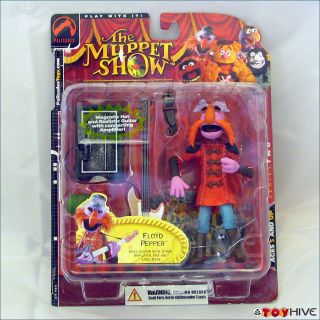 Muppet Show Muppets Palisades Floyd Pepper red jacket   worn packaging 