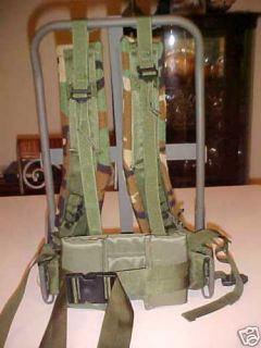 Military Surplus, Alice Pack Frame, with Gear