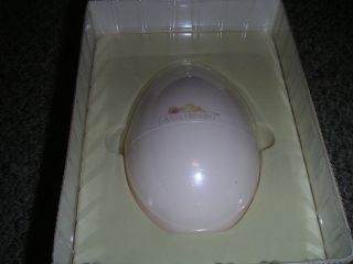Anne Geddes Egg Collectible Newborn baby yellow bunny NEW in Package
