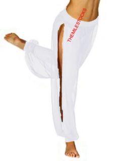 dance pants white