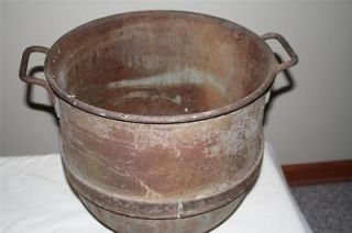 Cast Iron Mixing Bowl Pot Large 15 Inch Vintage Hobart