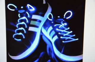 pairs of Glow in the Dark LED Shoe laces Free Ship & from the USA 