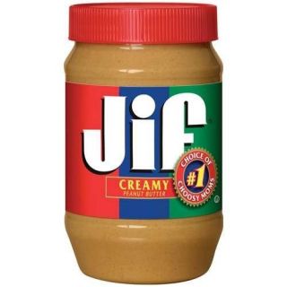 JIF Peanut Butter 18 oz 510g Jar ~ Creamy OR Extra Crunchy