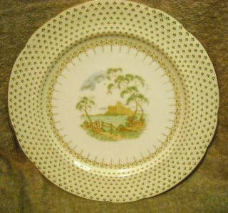 Paragon Kenilworth Castle Fleur D Lis Dinner Plate (s