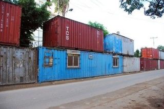 Photo. 2000s. Cuba. Homes Made From Shipping Containers